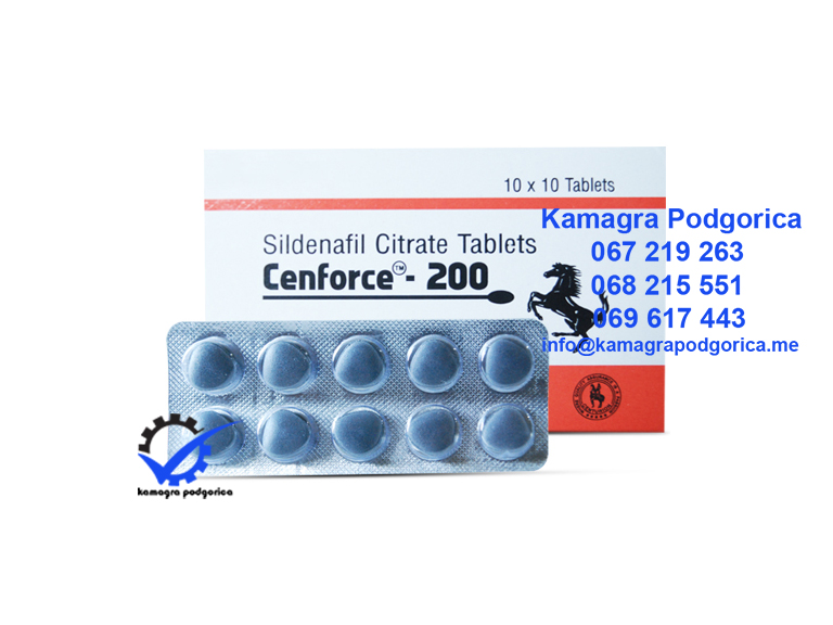 Cenforce 200 mg Tablete Sildenafil Citrate Kamagra Podgorica