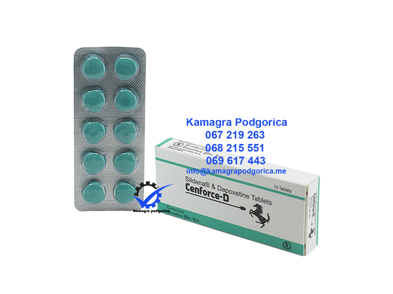 Cenforce D 160 mg Tablete Sildenafil Dapoxetine Kamagra Podgorica