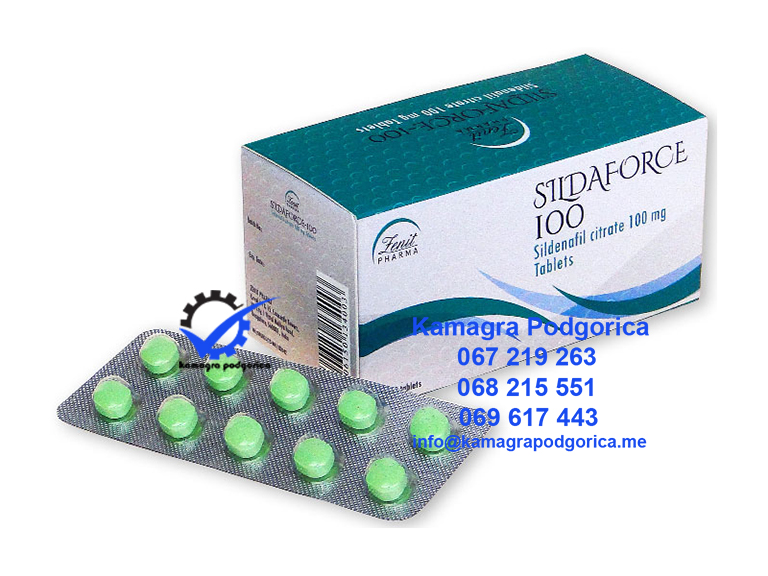 Sildaforce 100 mg Sildenafil Genericka Viagra Kamagra Podgorica