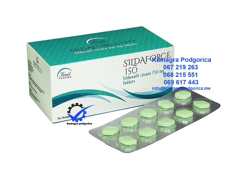 Sildaforce 150 mg Sildenafil Genericka Viagra Kamagra Podgorica