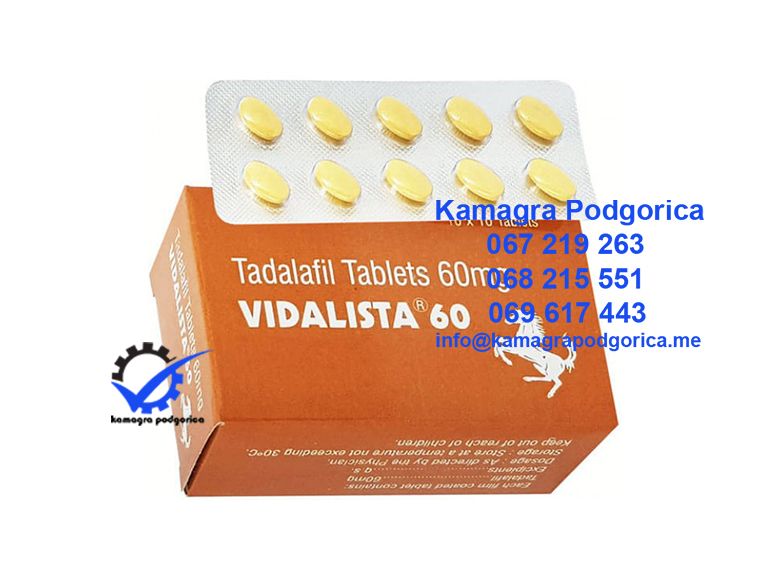 Vidalista 60 mg Tablete Tadalafil Kamagra Podgorica